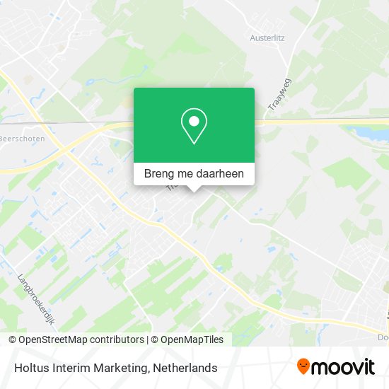 Holtus Interim Marketing kaart