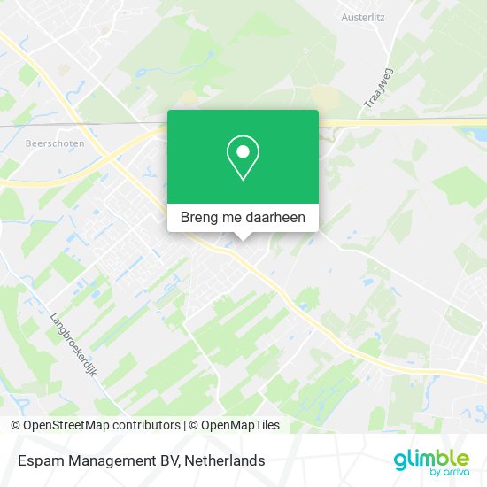 Espam Management BV kaart