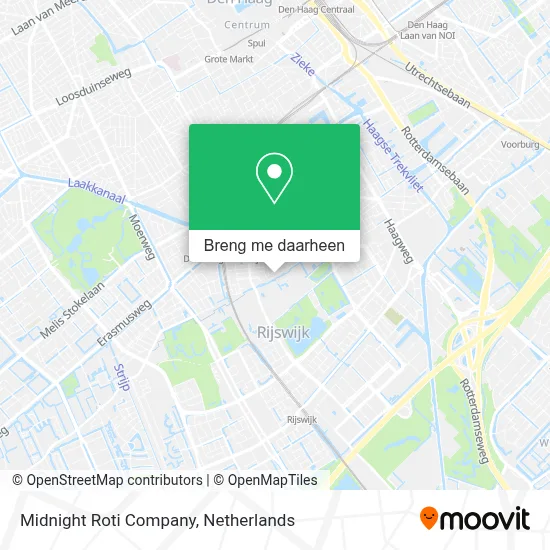 Midnight Roti Company kaart