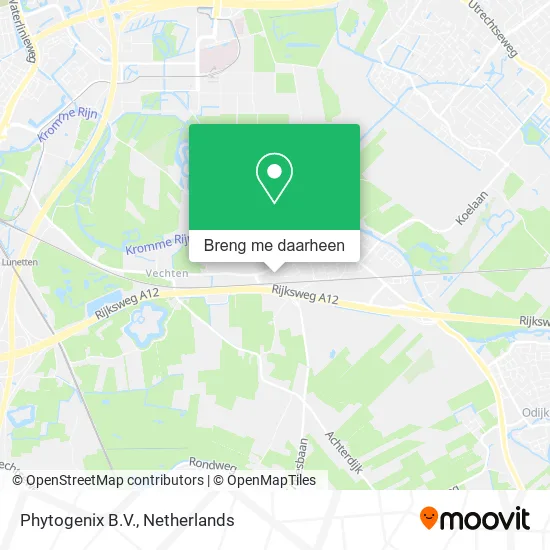 Phytogenix B.V. kaart