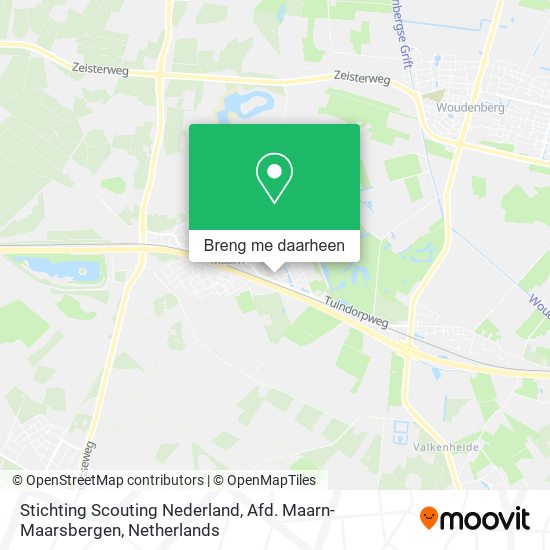 Stichting Scouting Nederland, Afd. Maarn-Maarsbergen kaart