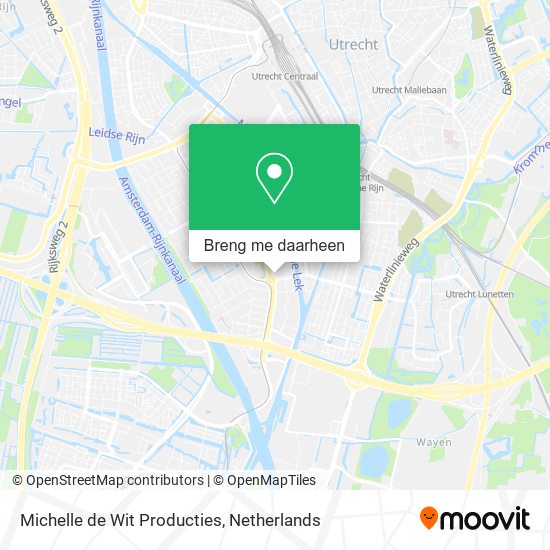 Michelle de Wit Producties kaart
