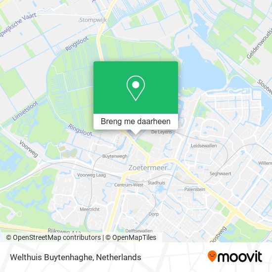 Welthuis Buytenhaghe kaart