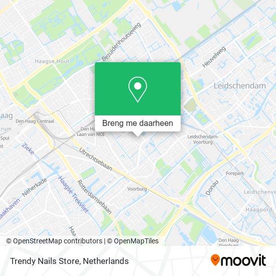 Trendy Nails Store kaart
