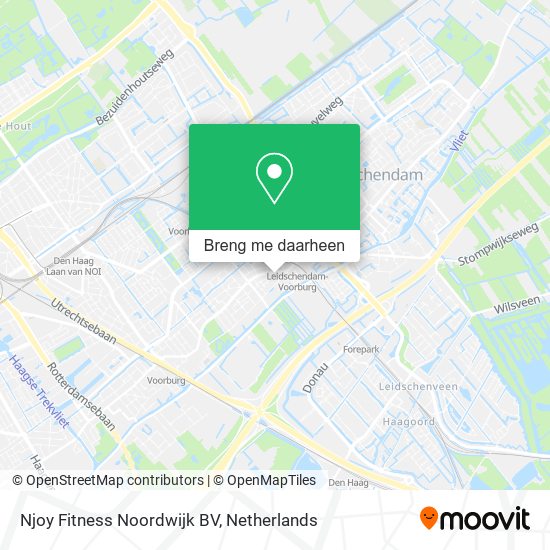 Njoy Fitness Noordwijk BV kaart