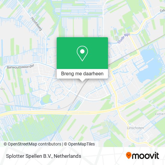Splotter Spellen B.V. kaart