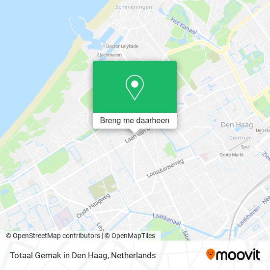 Totaal Gemak in Den Haag kaart