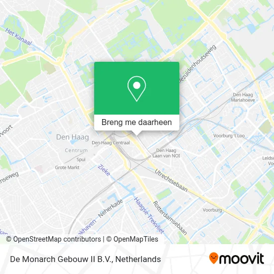 De Monarch Gebouw II B.V. kaart
