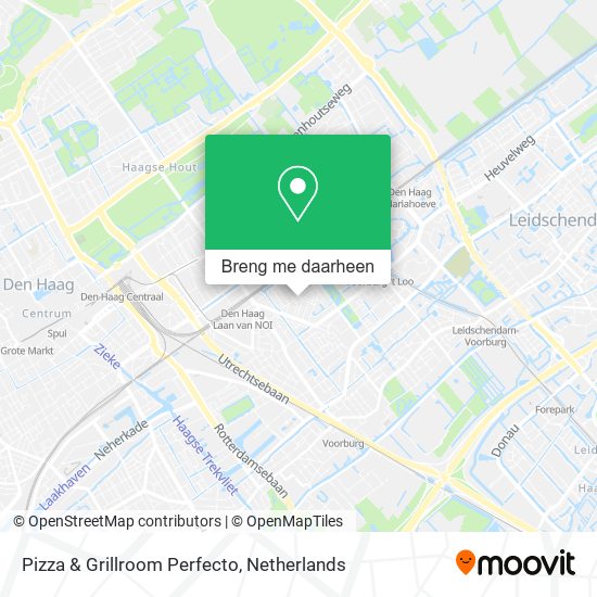 Pizza & Grillroom Perfecto kaart