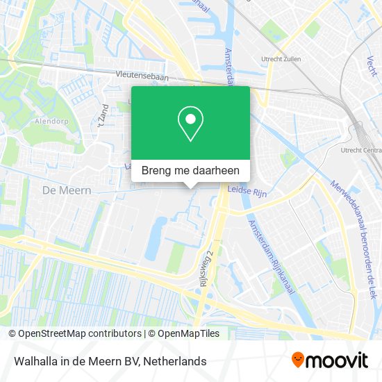 Walhalla in de Meern BV kaart