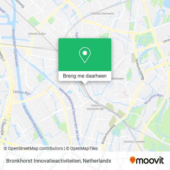 Bronkhorst Innovatieactiviteiten kaart