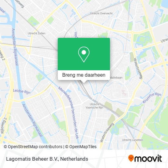 Lagomatis Beheer B.V. kaart