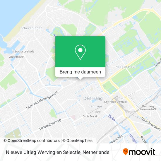 Nieuwe Uitleg Werving en Selectie kaart