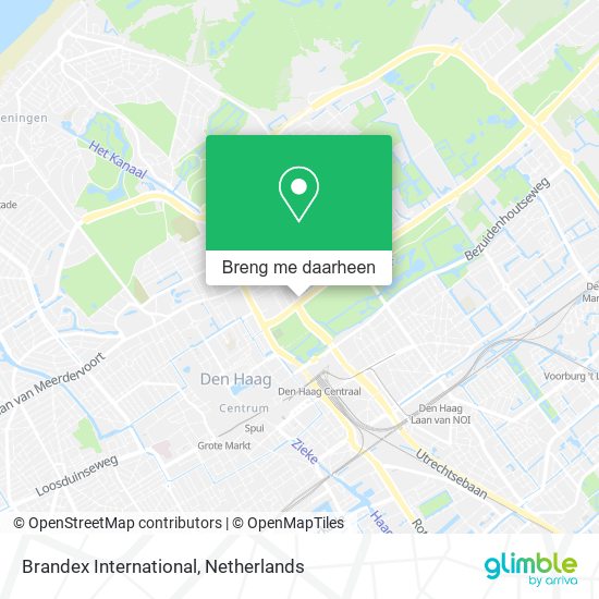 Brandex International kaart