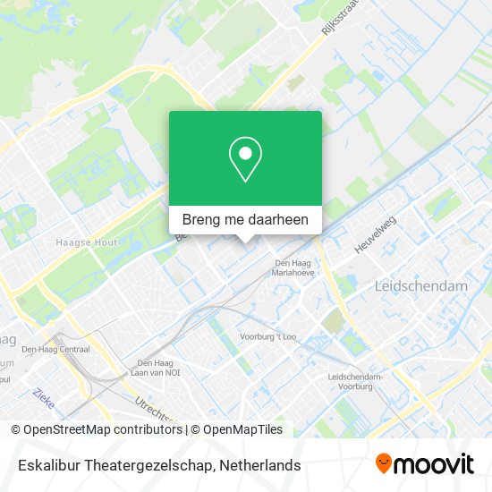 Eskalibur Theatergezelschap kaart