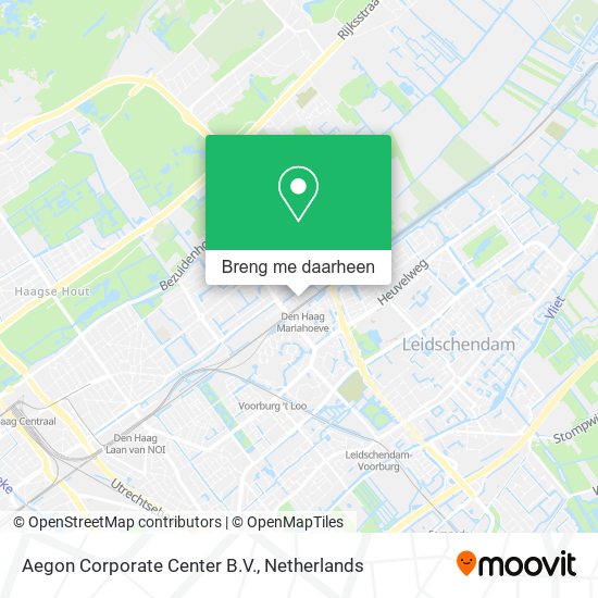 Aegon Corporate Center B.V. kaart