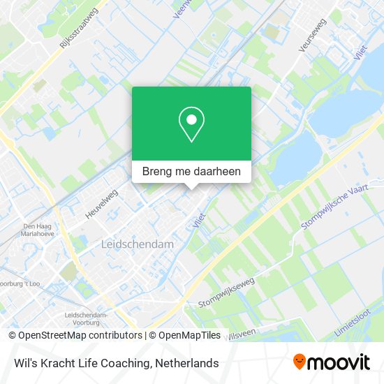 Wil's Kracht Life Coaching kaart