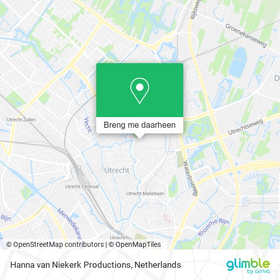 Hanna van Niekerk Productions kaart