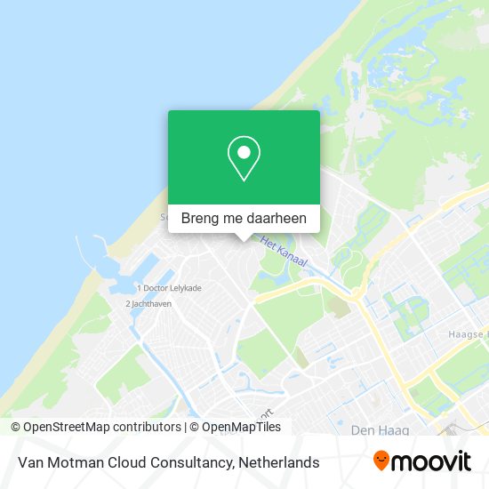 Van Motman Cloud Consultancy kaart