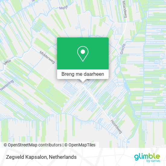 Zegveld Kapsalon kaart