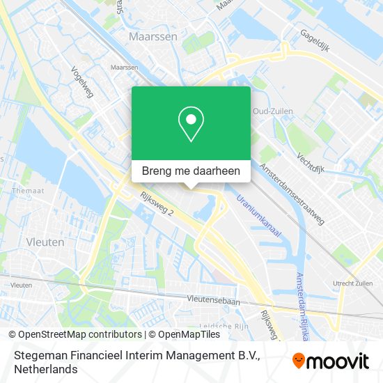 Stegeman Financieel Interim Management B.V. kaart