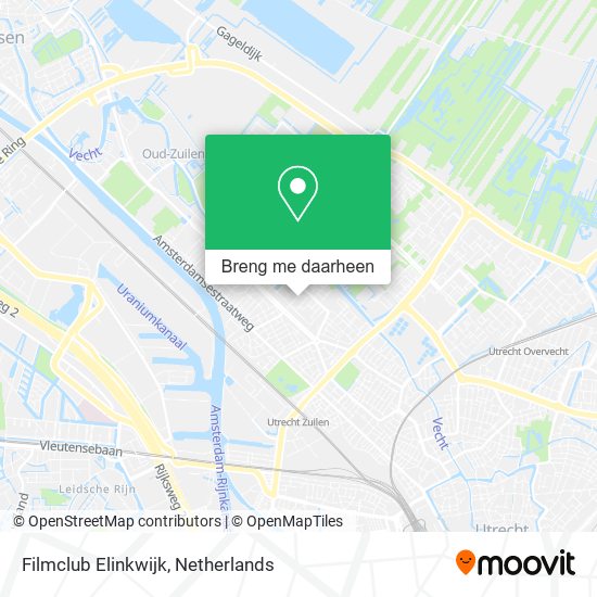 Filmclub Elinkwijk kaart