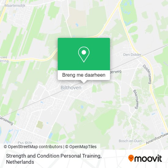 Strength and Condition Personal Training kaart