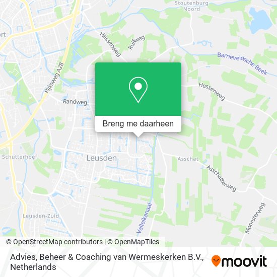 Advies, Beheer & Coaching van Wermeskerken B.V. kaart