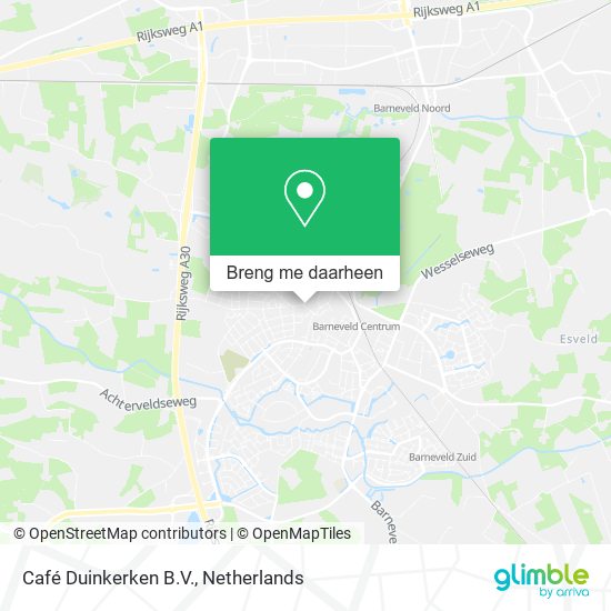 Café Duinkerken B.V. kaart