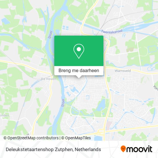 Deleukstetaartenshop Zutphen kaart