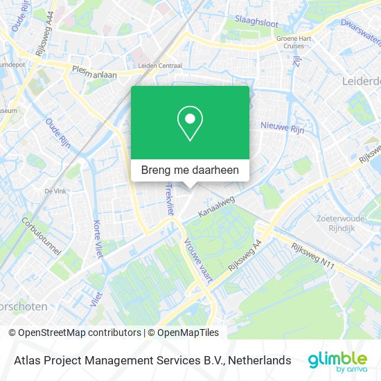 Atlas Project Management Services B.V. kaart