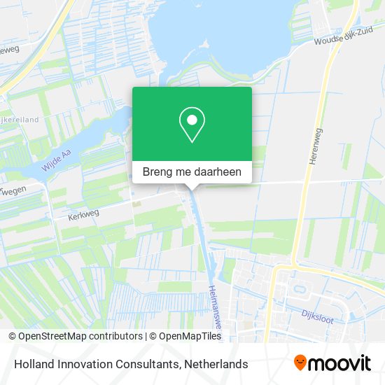 Holland Innovation Consultants kaart