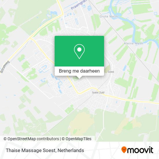 Thaise Massage Soest kaart