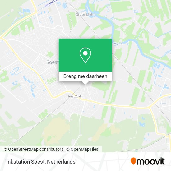 Inkstation Soest kaart