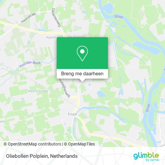 Oliebollen Polplein kaart