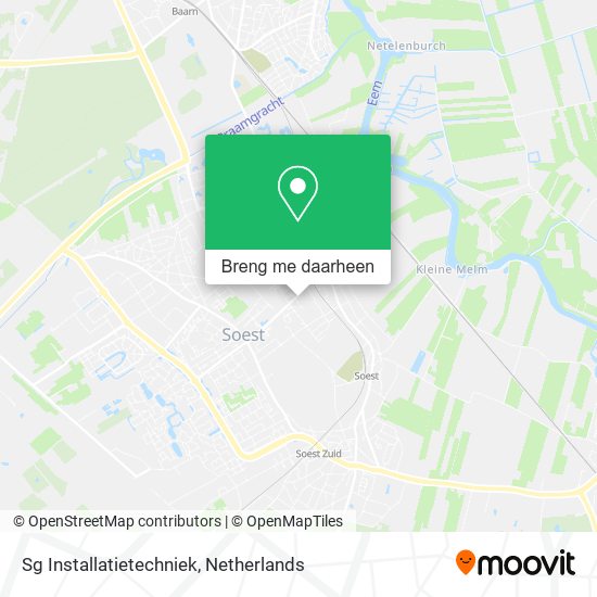 Sg Installatietechniek kaart