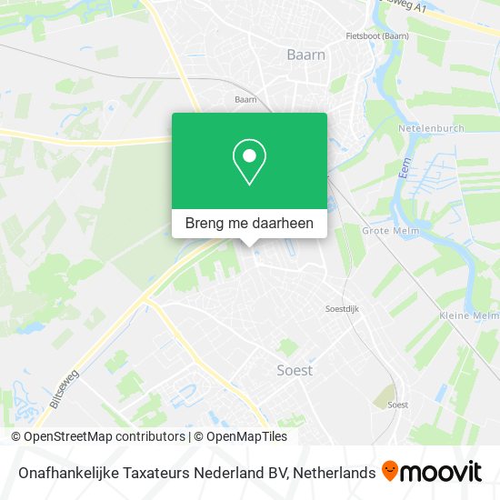 Onafhankelijke Taxateurs Nederland BV kaart