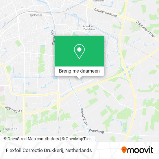 Flexfoil Correctie Drukkerij kaart