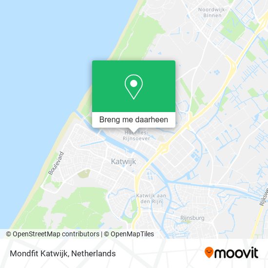 Mondfit Katwijk kaart