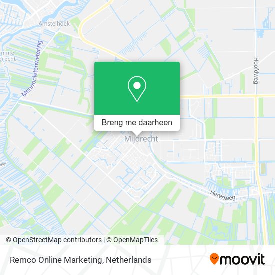 Remco Online Marketing kaart