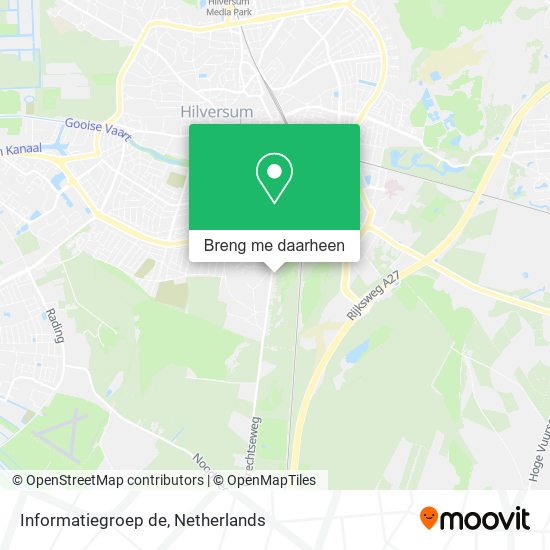 Informatiegroep de kaart