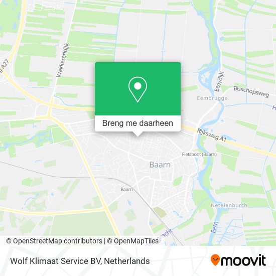 Wolf Klimaat Service BV kaart