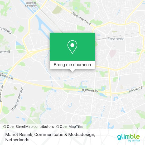 Mariët Resink, Communicatie & Mediadesign kaart