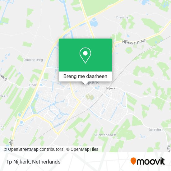 Tp Nijkerk kaart