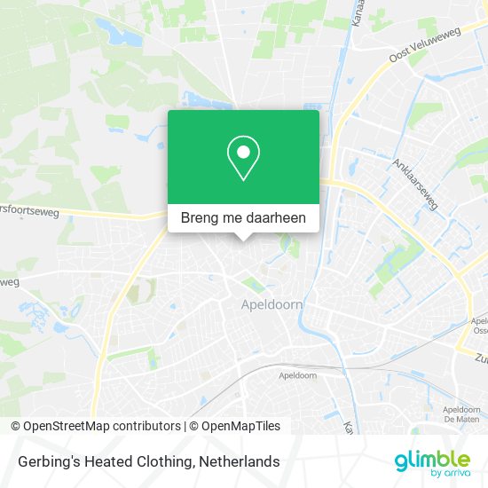 Gerbing's Heated Clothing kaart