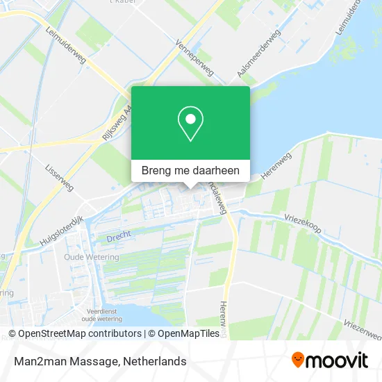 Man2man Massage kaart