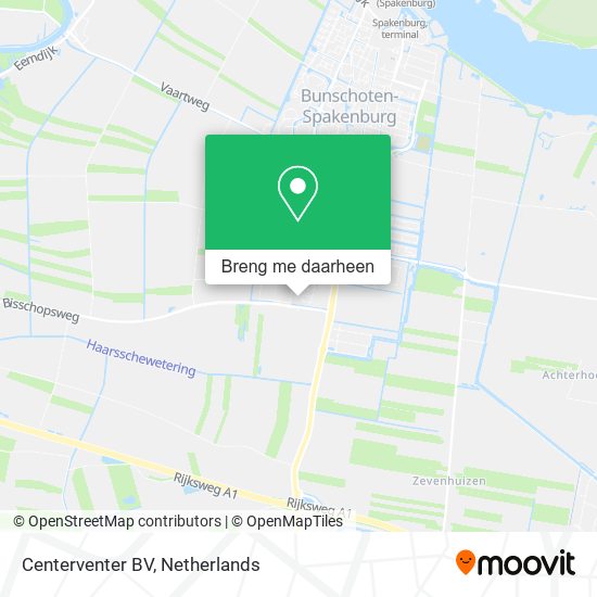 Centerventer BV kaart