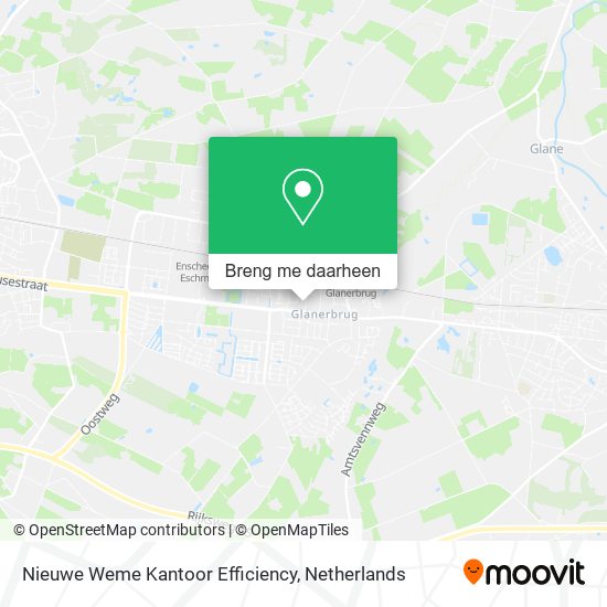 Nieuwe Weme Kantoor Efficiency kaart