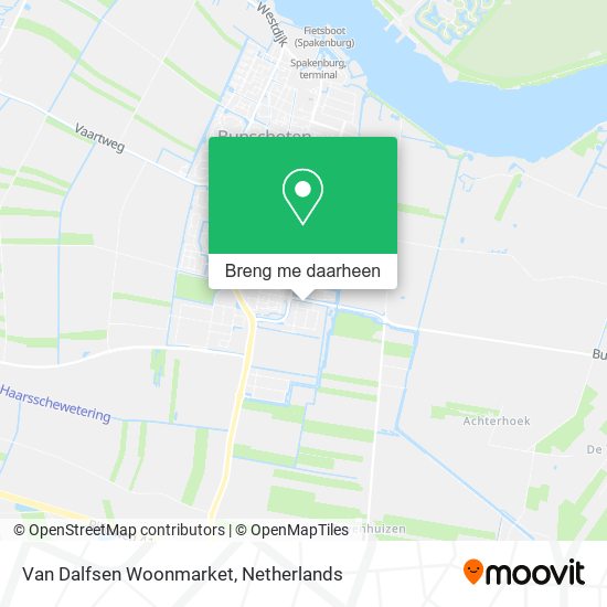 Van Dalfsen Woonmarket kaart