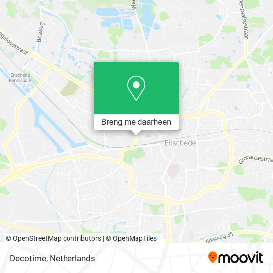Decotime kaart